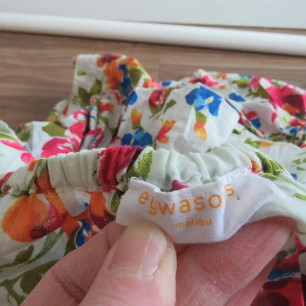 EYWASOULS MALIBU Inka Tiered Floral Maxi Dress Bohemian Summer - Size XS / S - Picture 15 of 16